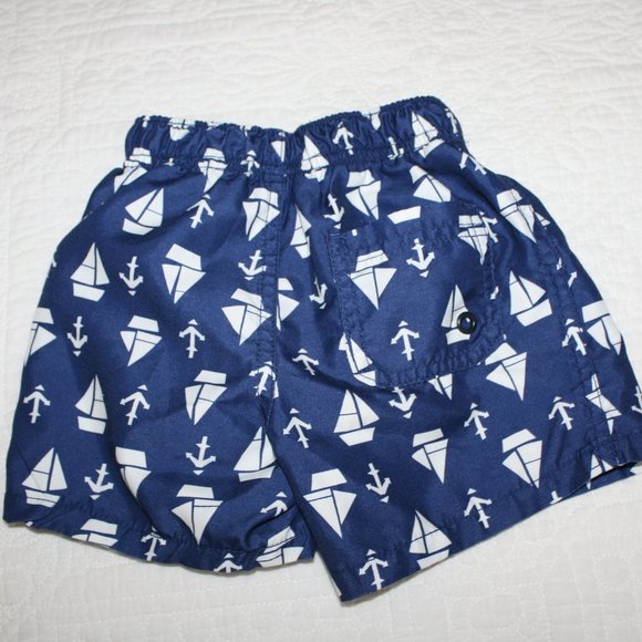 3/$20 Gymboree baby boy swim trunks 6-12 months - Picture 4 of 8